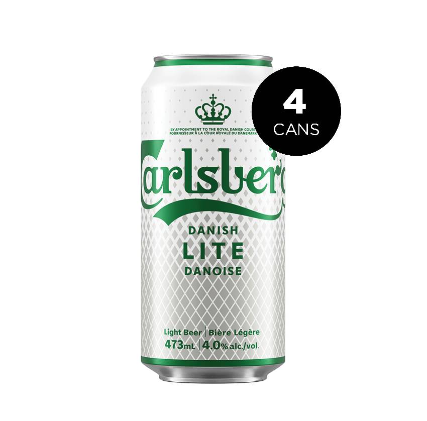 Carlsberg Lite  (4 Cans, 473ml)