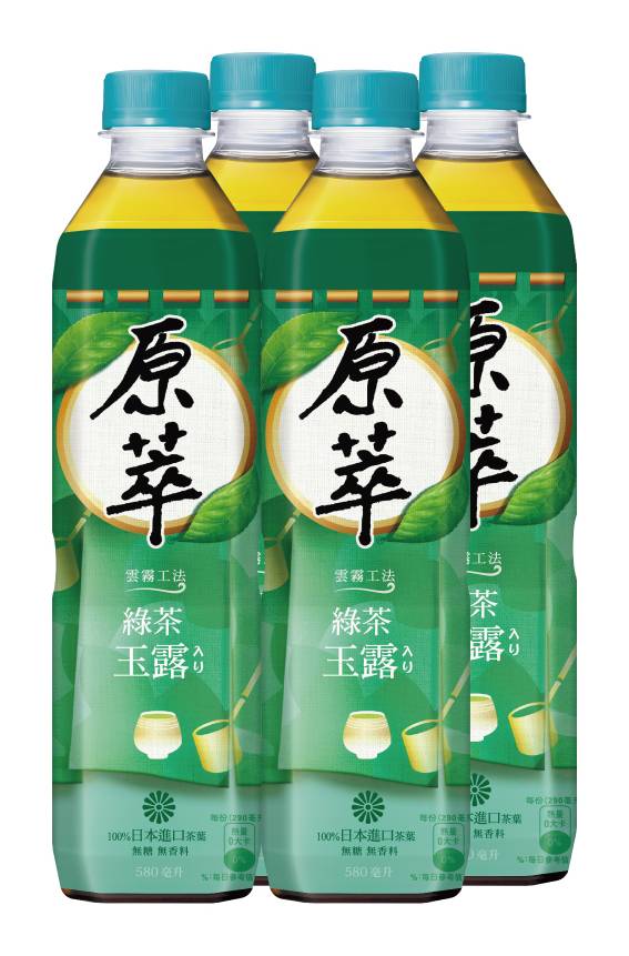 原萃綠茶玉露580ml <580ml毫升 x 1 x 4Bottle瓶>