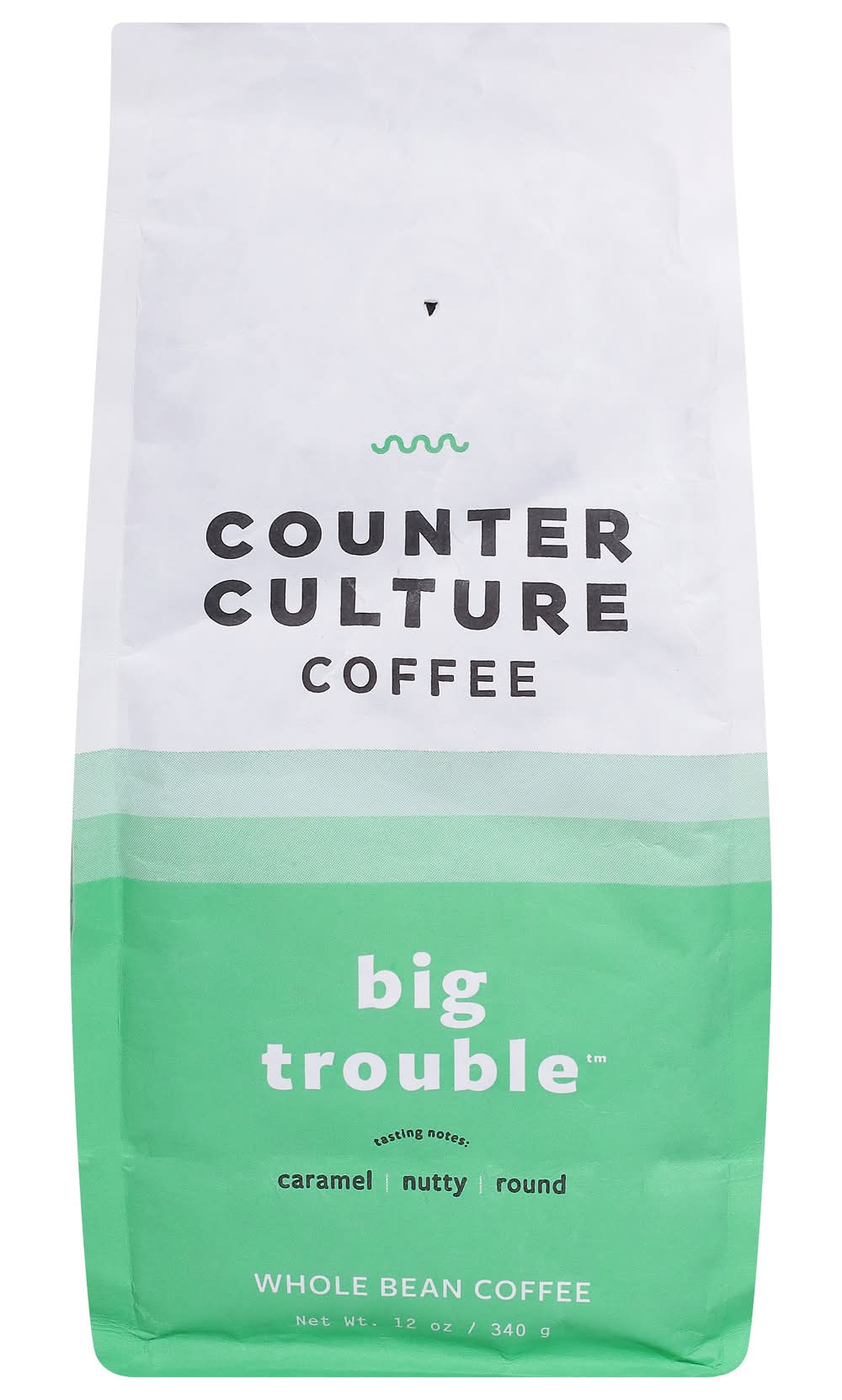 Counter Culture Coffee Big Trouble Whole Bean Coffee, Medium Roast (12 oz)