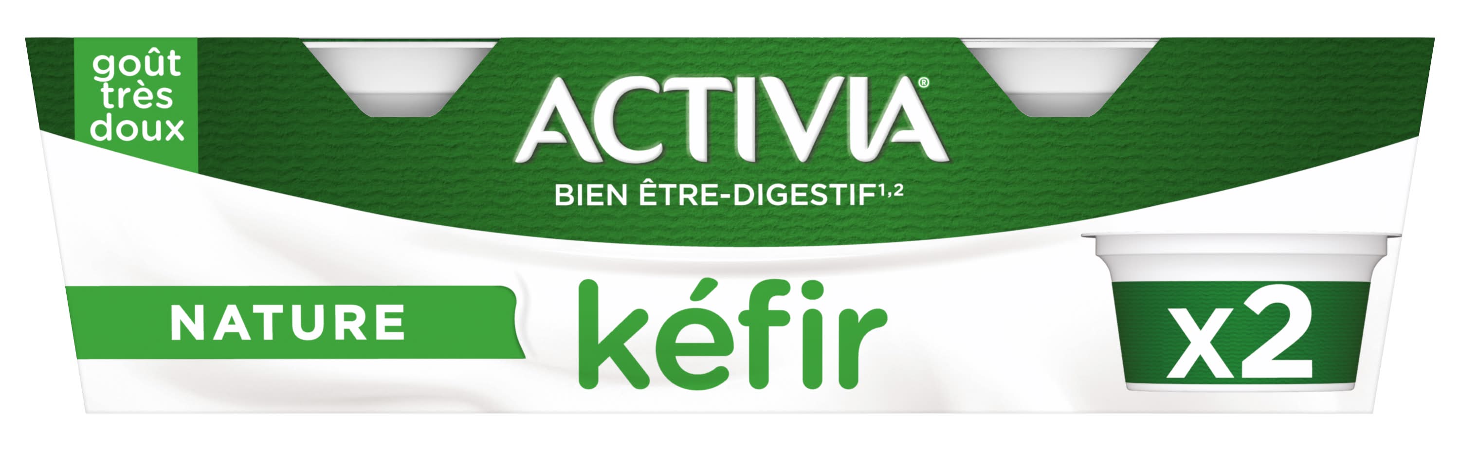 Activia - Kéfir nature (2 x 150g)