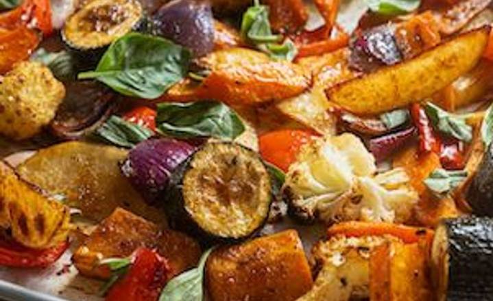 Ovenbaked Seasonal Vegetables (2p) (cold)