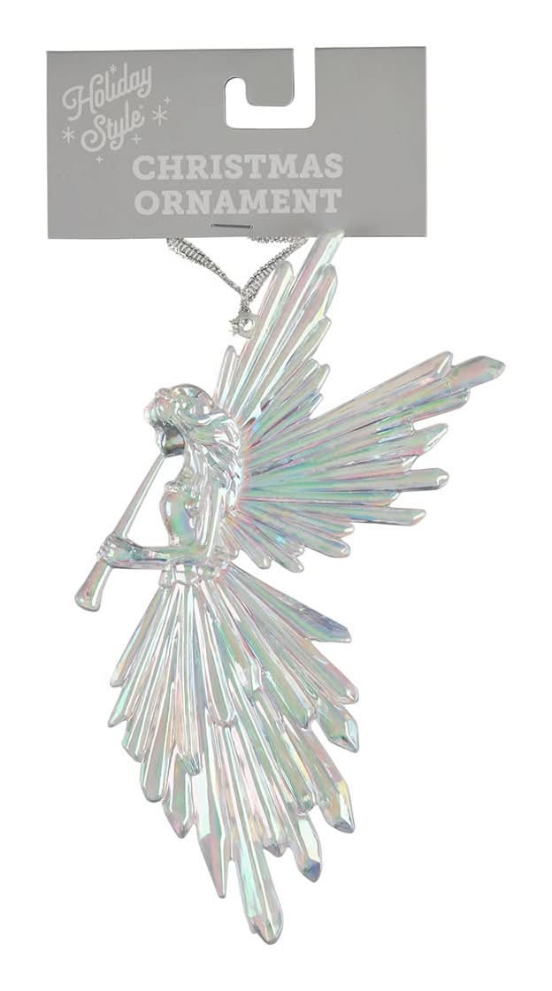 Holiday Style Angel-Shaped Christmas Ornament