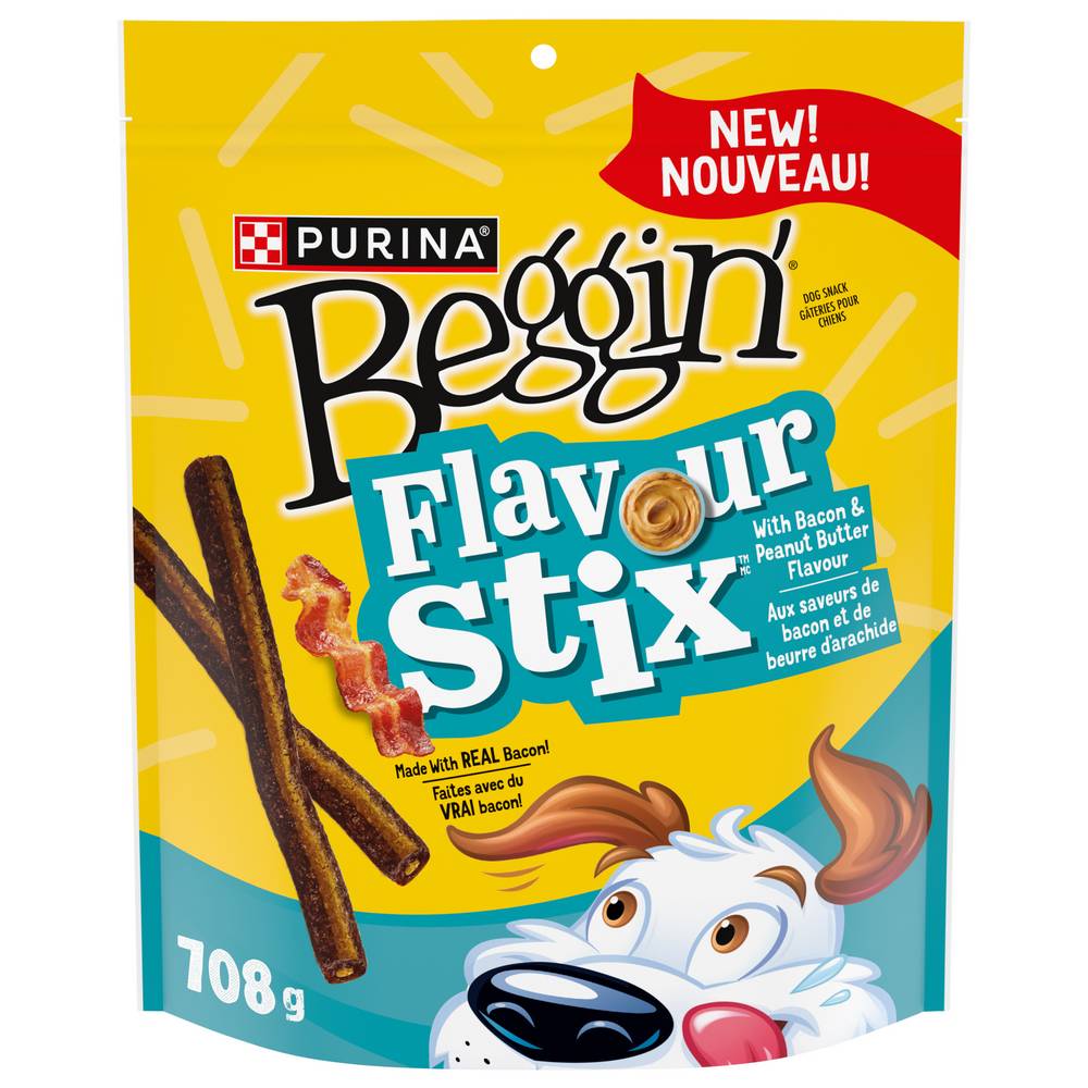 Purina Beggin Dog Treats, Bacon-Peanut Butter (708 g)