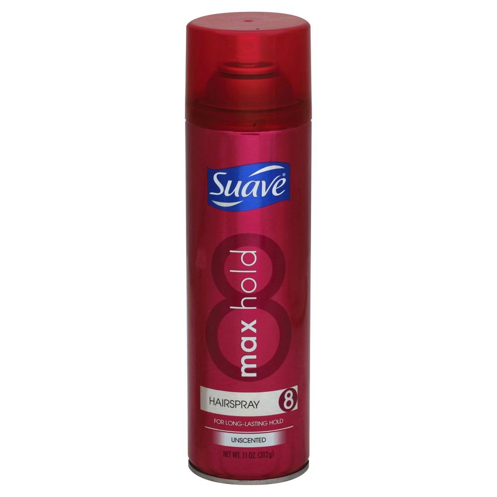 Suave Max Hold 8 Unscented Hairspray