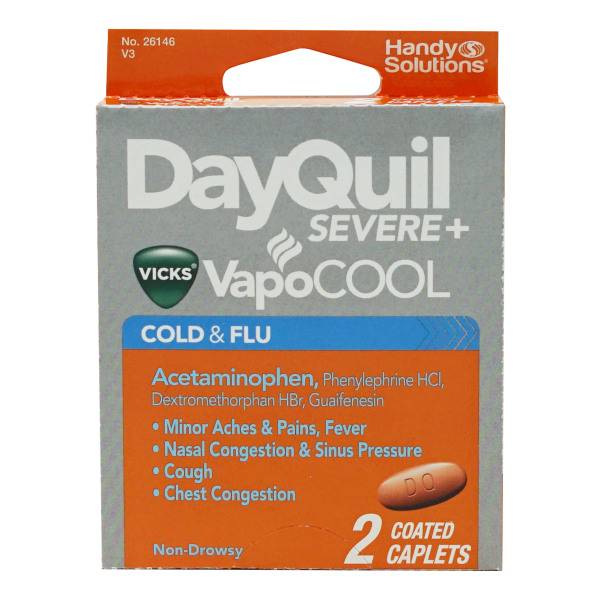 Vicks Dayquil Vapocool Cold & Flu Relief Medicine