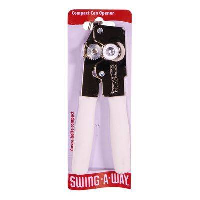Swing-a-way ouvre-boîte blanc compact (1unité) - compact white can opener (1 unit)