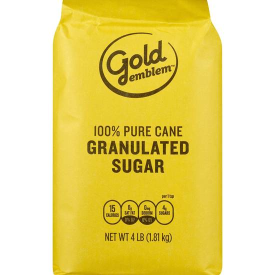 Gold Emblem Granulated Sugar, 64 oz