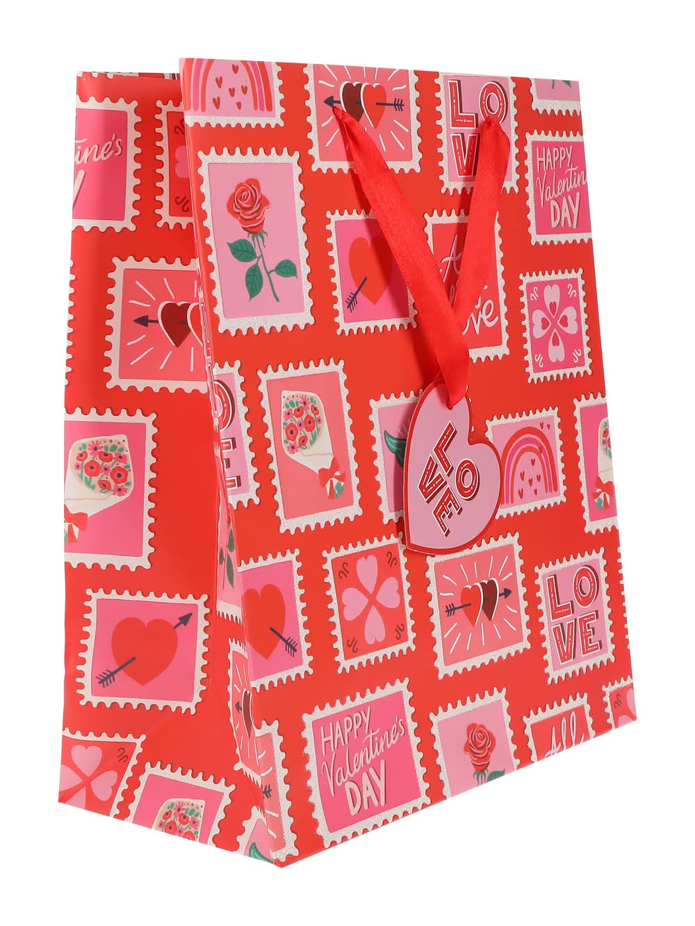 Valentine's Gift Bag Stamps