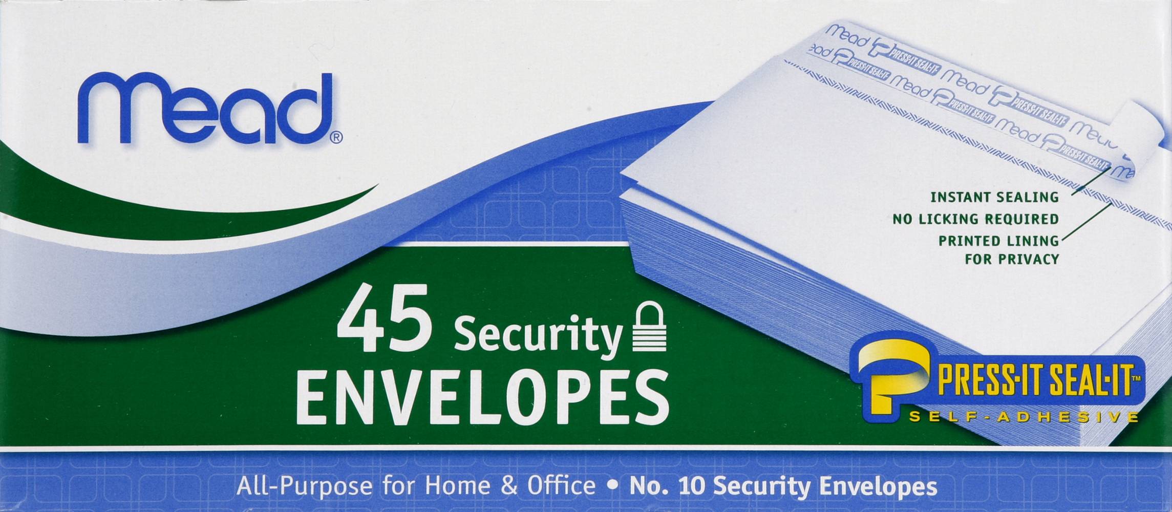 Mead Security Envelopes (45 ct)