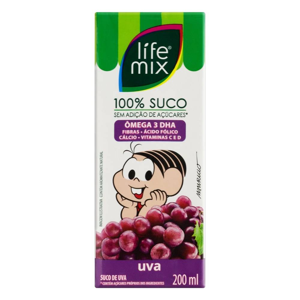 Life mix suco de uva kids (200 ml)