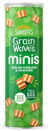 Grainwaves Sour Cream & Chives Minis 150G