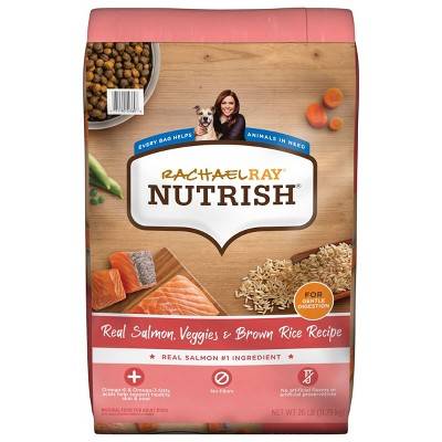 Nutrish Real Salmon Veggies and Brown Rice Rcepie Dog Food