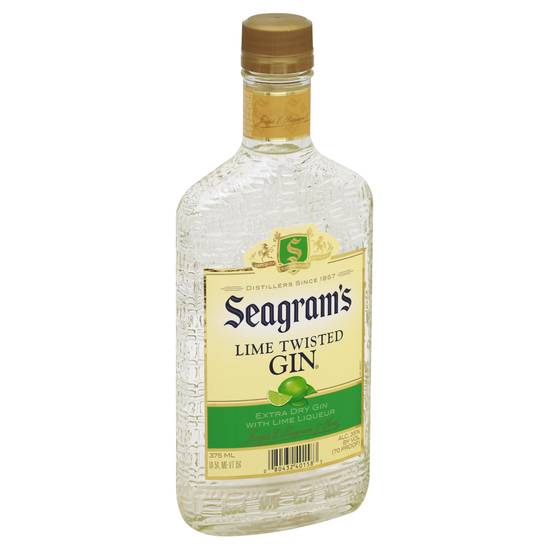 Seagram's Lime Twisted Gin (375 ml)