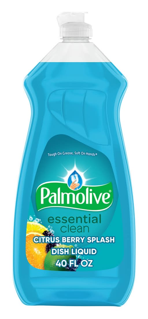Palmolive Essential Clean Dish Liquid, Citrus-Berry Splash (40 fl oz)