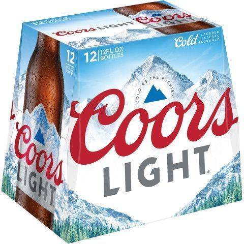 Coors Light 12 Pack 12oz Bottle