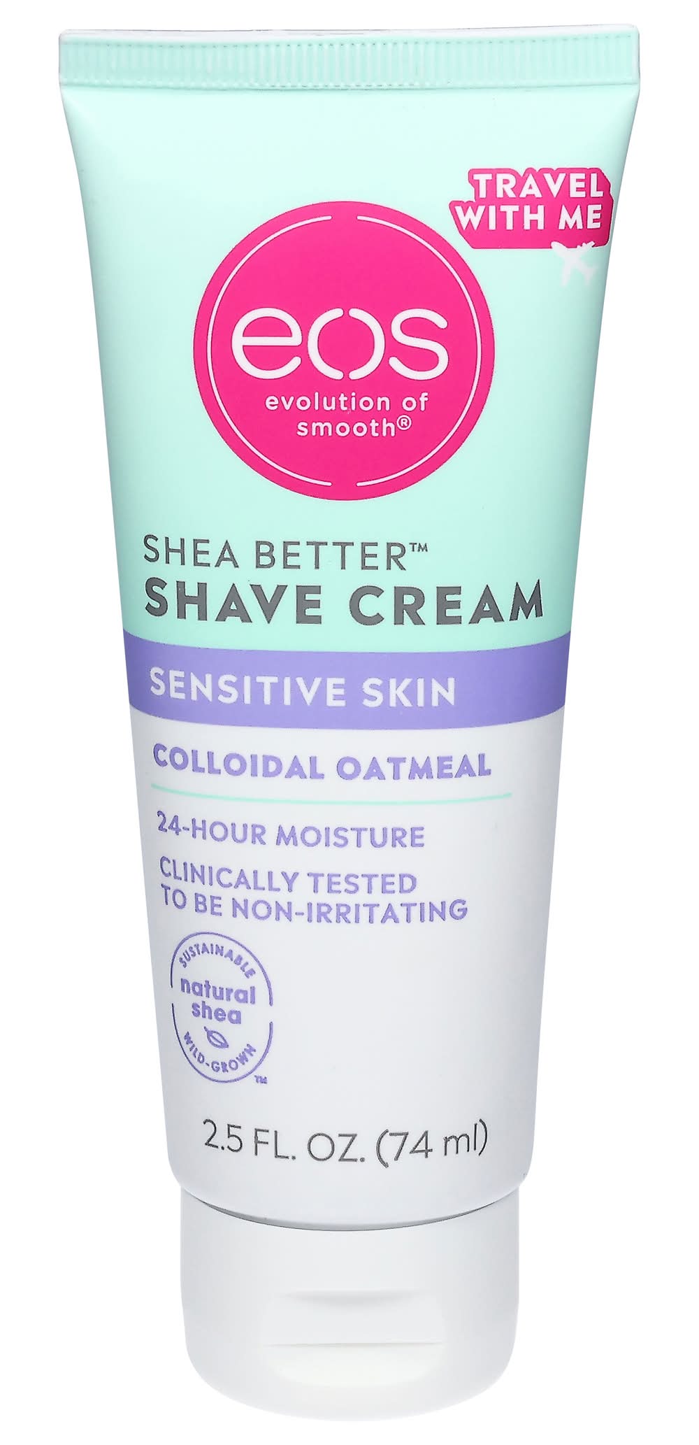 eos Shea Better Sensitive Skin Colloidal Oatmeal Shave Cream (2.5 fl oz)