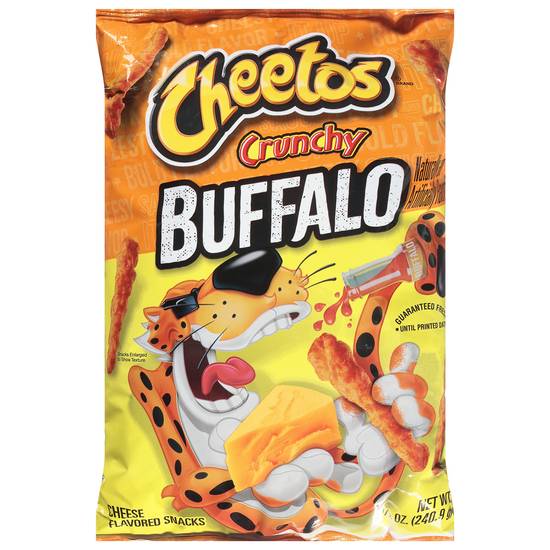 Cheetos Crunchy Buffalo Snack Chips (cheese)