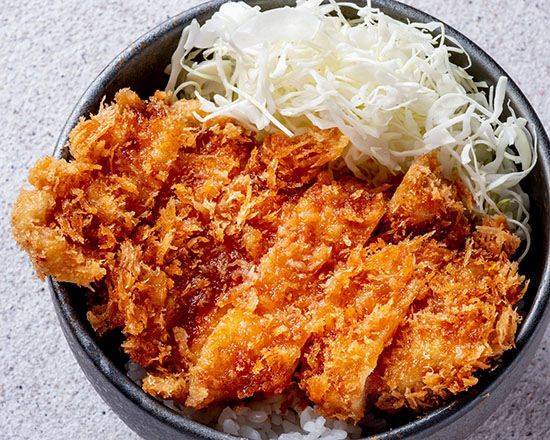 チキンたれかつ丼 Chicken Cutlet Rice Bowl + Japanese Sauce