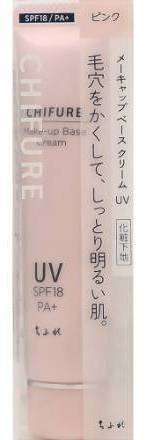 ちふれメーキャップベースクリームＵＶ３０ｇ１ピンク:4974972275215