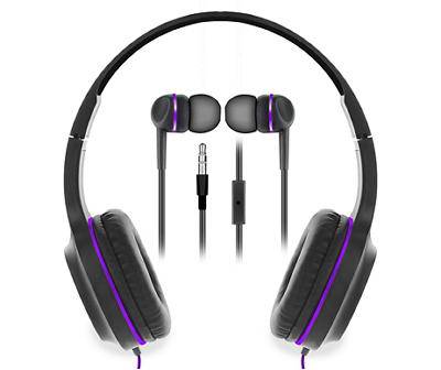 Sentry Headphones & Earbuds Set