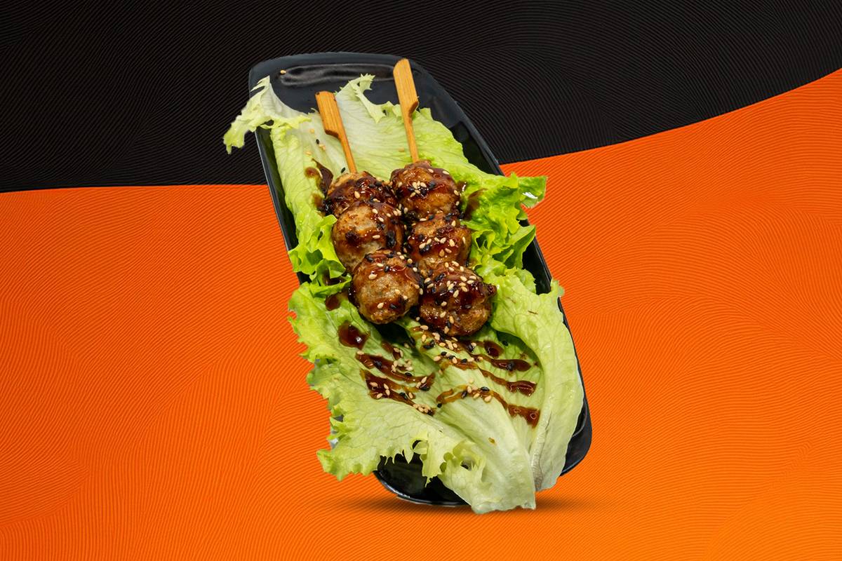 Yakitori Boulettes de Poulet - 2 pièces