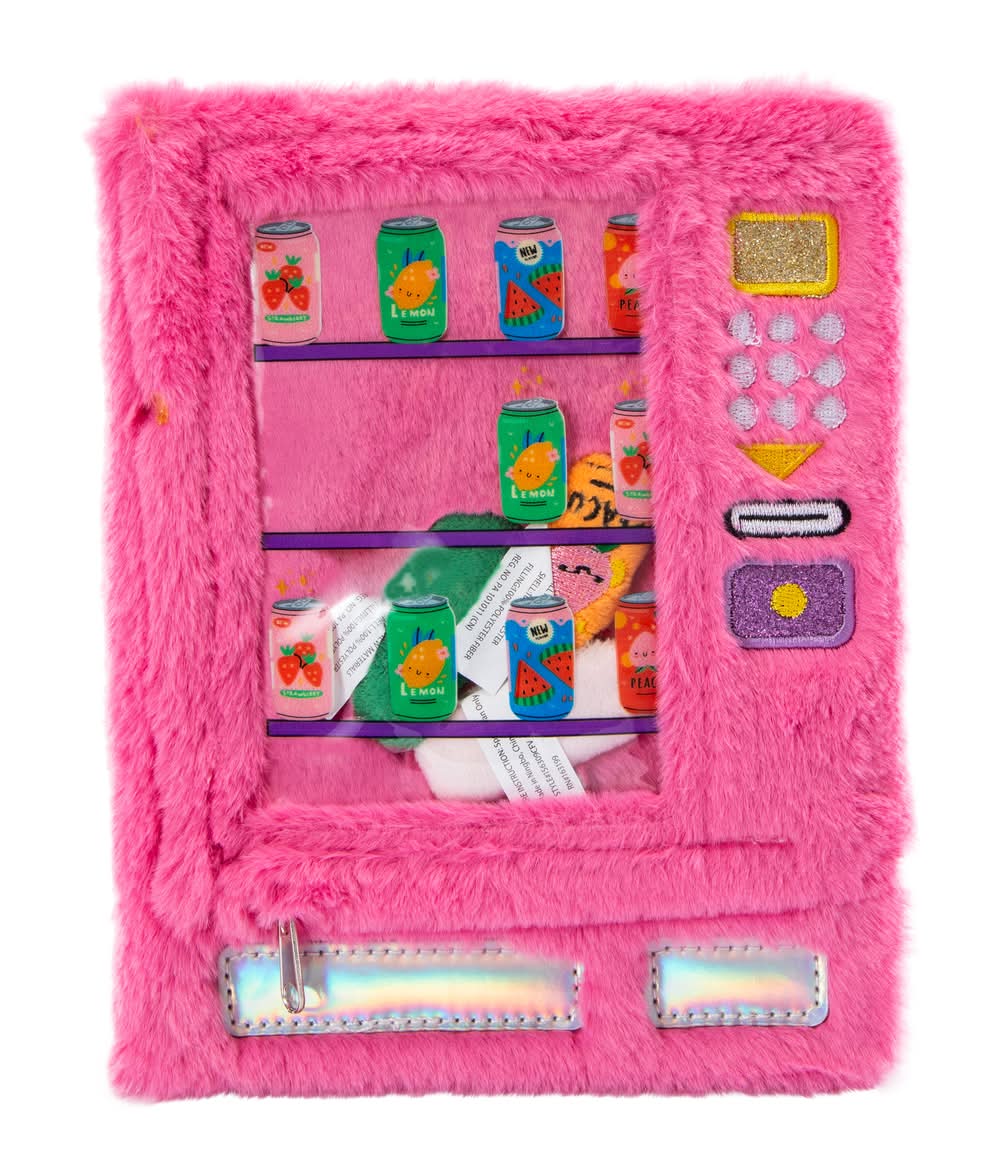 Plush Journal & Plushies Pink