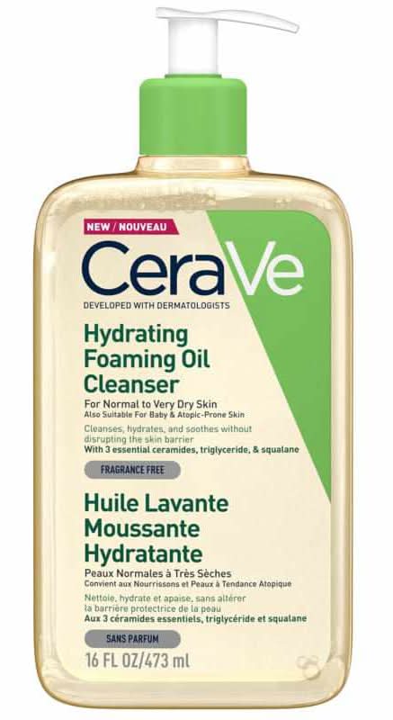 CeraVe Hydrating Foaming Oil Cleanser 473ml