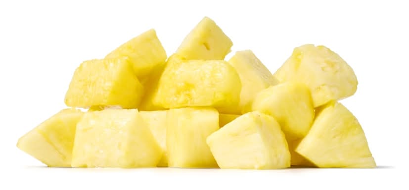 Pineapple Cubes Fresh Cut in Store Daily