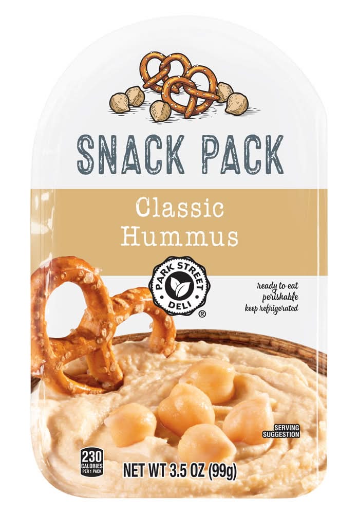 Park Street Deli Classic Hummus With Pretzels Snack pack (3.5 oz)