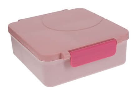 Bento Box With Stainless Steel Container 55.1oz Medium Pink