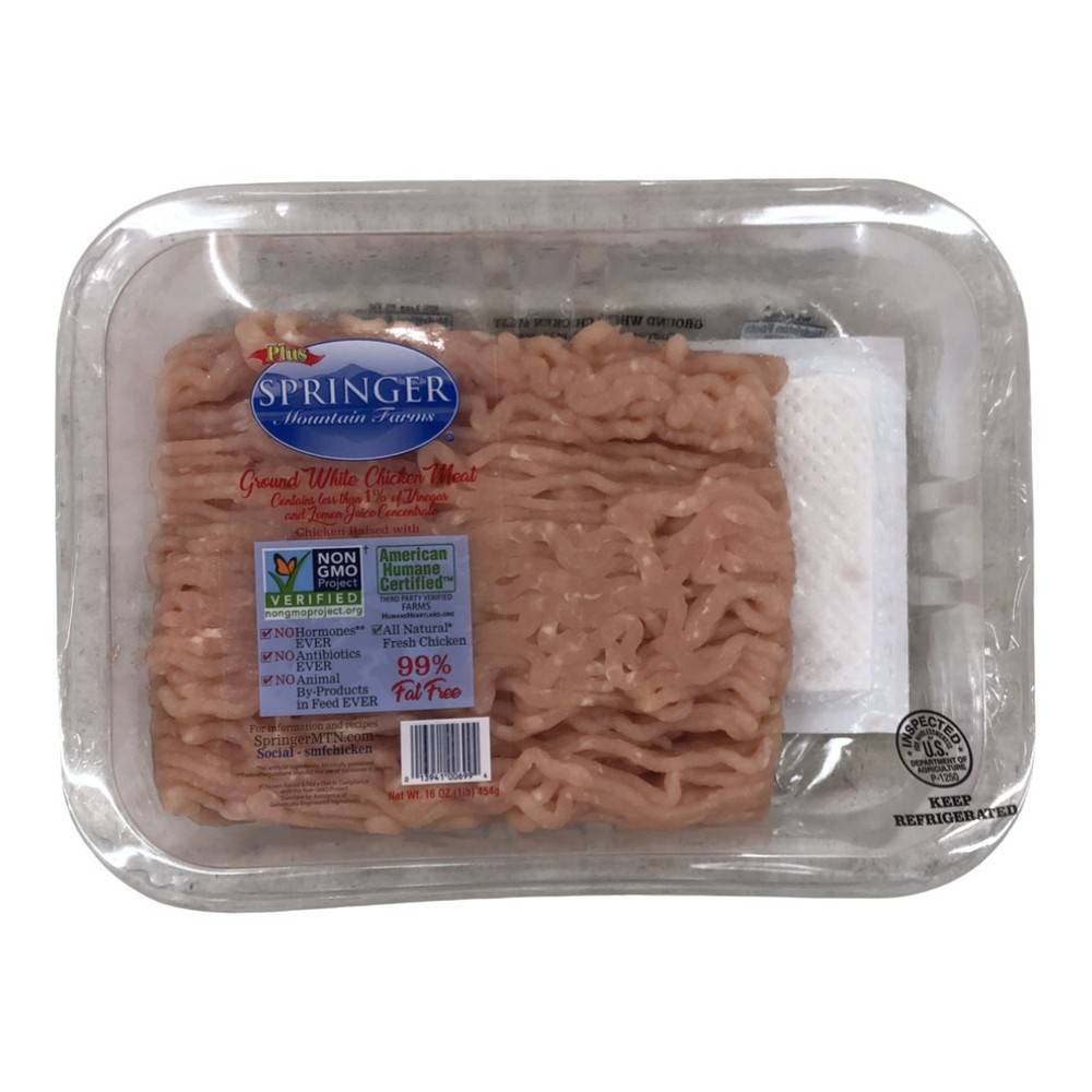 Springer Mountain Farms Ground Chicken (16 oz)
