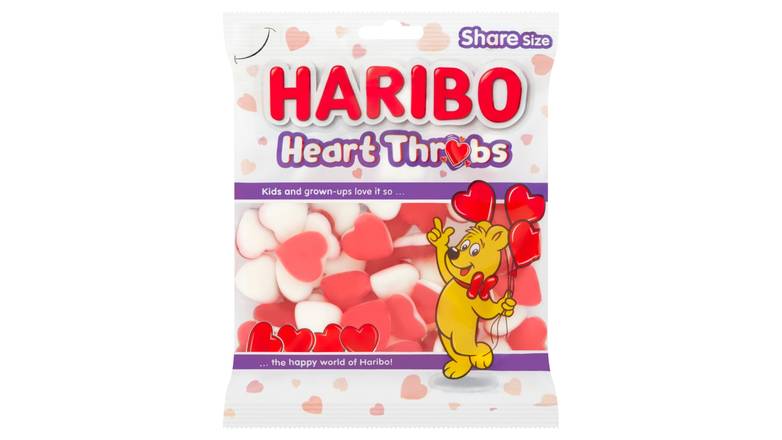Haribo Heart Throbs 160g