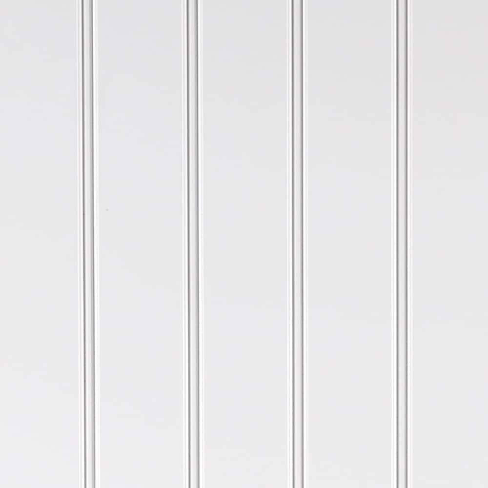 Style Selections 48-in x 96-in Beaded White MDF Wall Panel | PANLOWESPBB