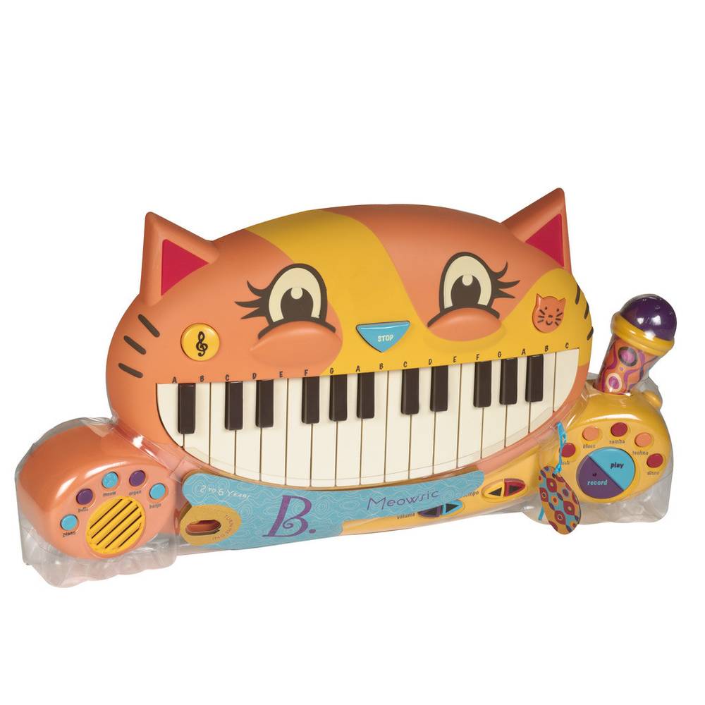 B toys teclado musical meowsic