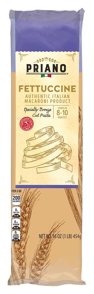 Priano Bronze Cut Fettuccine (16 oz)