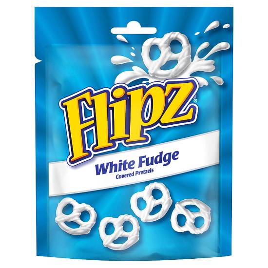 Flipz Pretzels White Fudge Flavour Snacks 90g