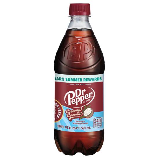 Dr Pepper Limited Edition Soda (20 fl oz) (creamy coconut)