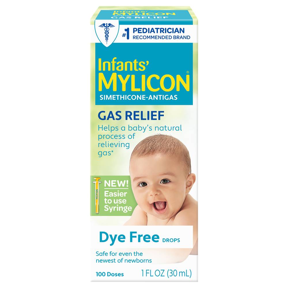 Infants' Mylicon Anti Gas Dye Free Drops (1 oz)