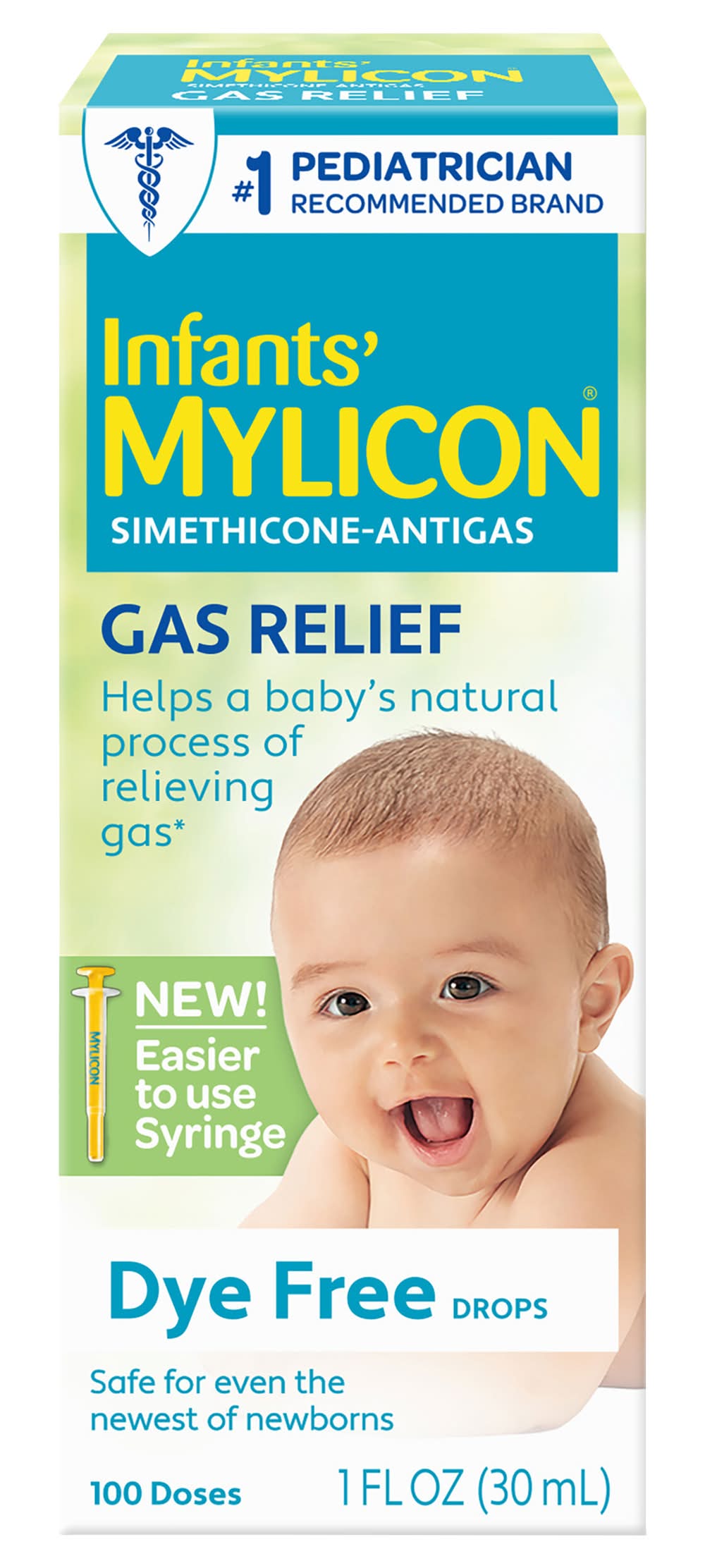 Infants' Mylicon Anti Gas Dye Free Drops (1 oz)