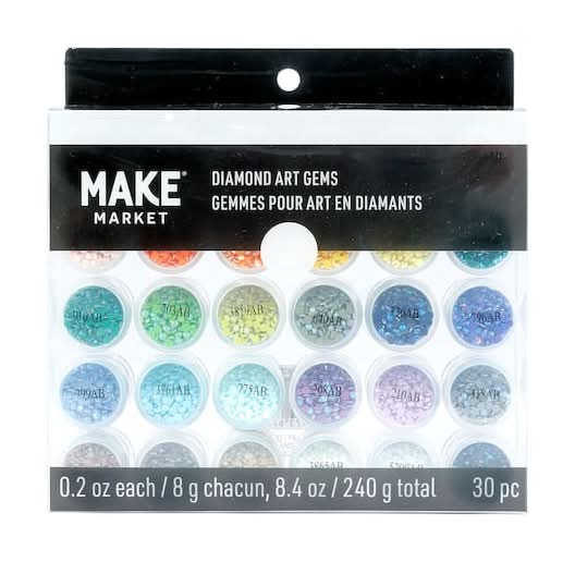Aurora Borealis Diamond Art Gems Value Pack By Make Market