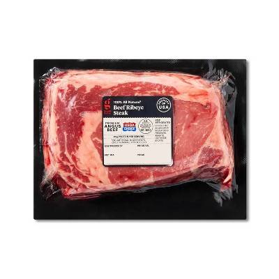 Choice Angus Beef Ribeye Steak - price per lb - Good & Gather™