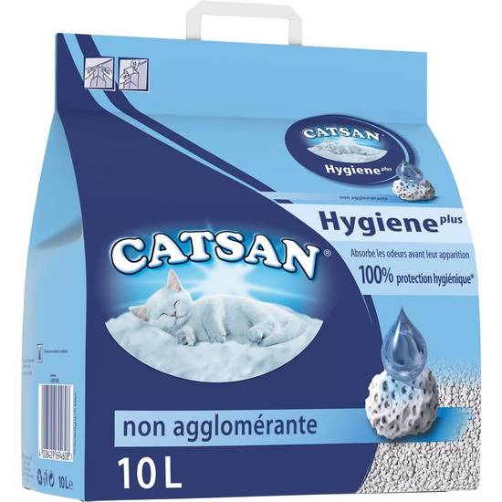Litière pour chats Hygiène Plus CATSAN 10l