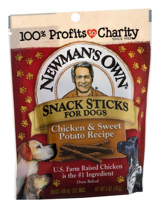 Newman's Own Chicken & Sweet Potato Dog Snack Sticks (5 oz)