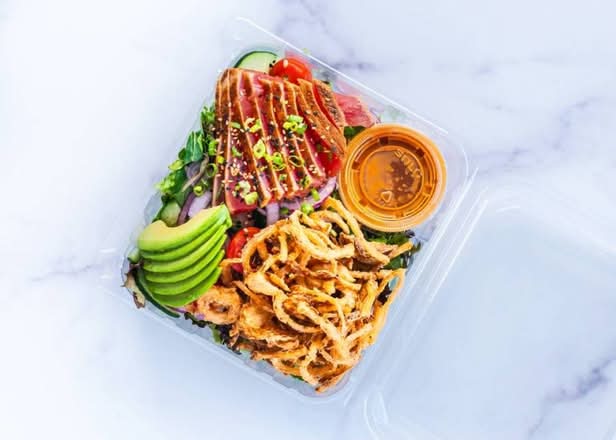 Seared Ahi Tuna Salad