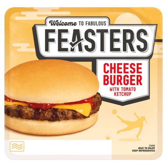 Feasters Cheese Burger (147g)