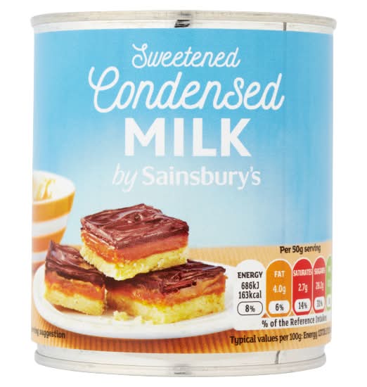 Sainsbury's Sweetened Condensed Milk (397g)