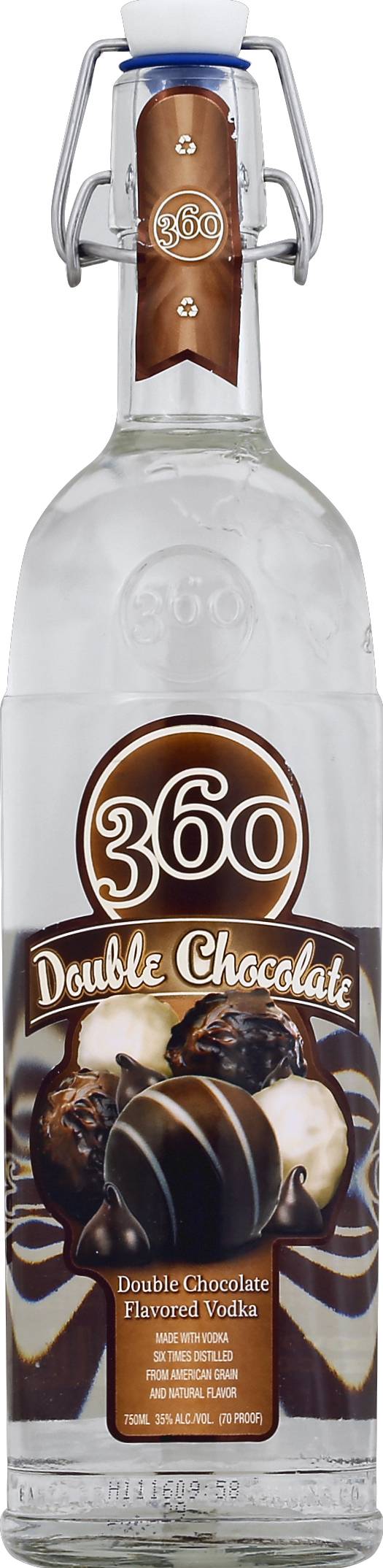 360 Vodka, Double Chocolate (750 ml)