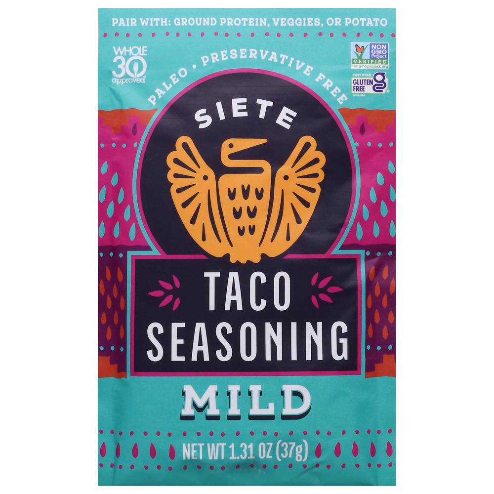 Siete Foods Mild Taco Seasoning (1.31 oz)