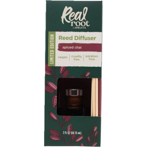 Real Root Spiced Chai Reed Diffuser