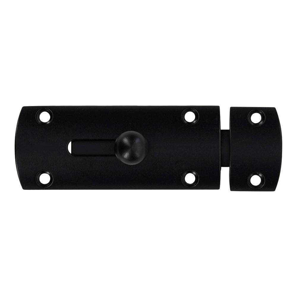 RELIABILT 4-in Black Steel Barrel Bolt | 605775